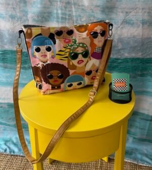 "What did you just say?" Crossbody Bag